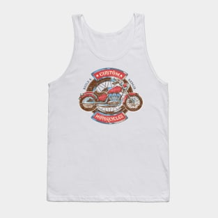 Custom Motorcycles - Build and Repair Vintage Tank Top